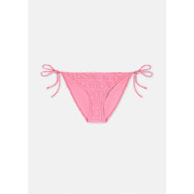 Women Versace Allover Towel Bikini Bottoms - Pink