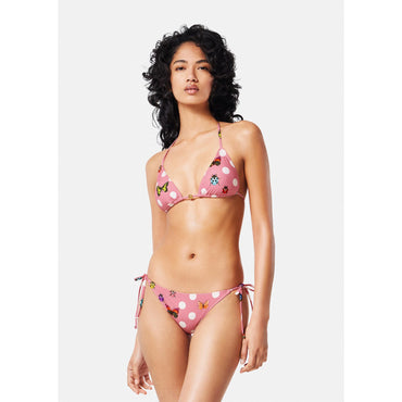 Women Butterflies Bikini Bottoms - Pink