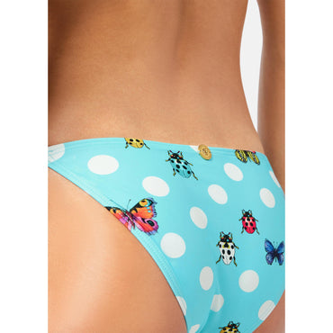 Women Butterflies Bikini Bottoms - Blue
