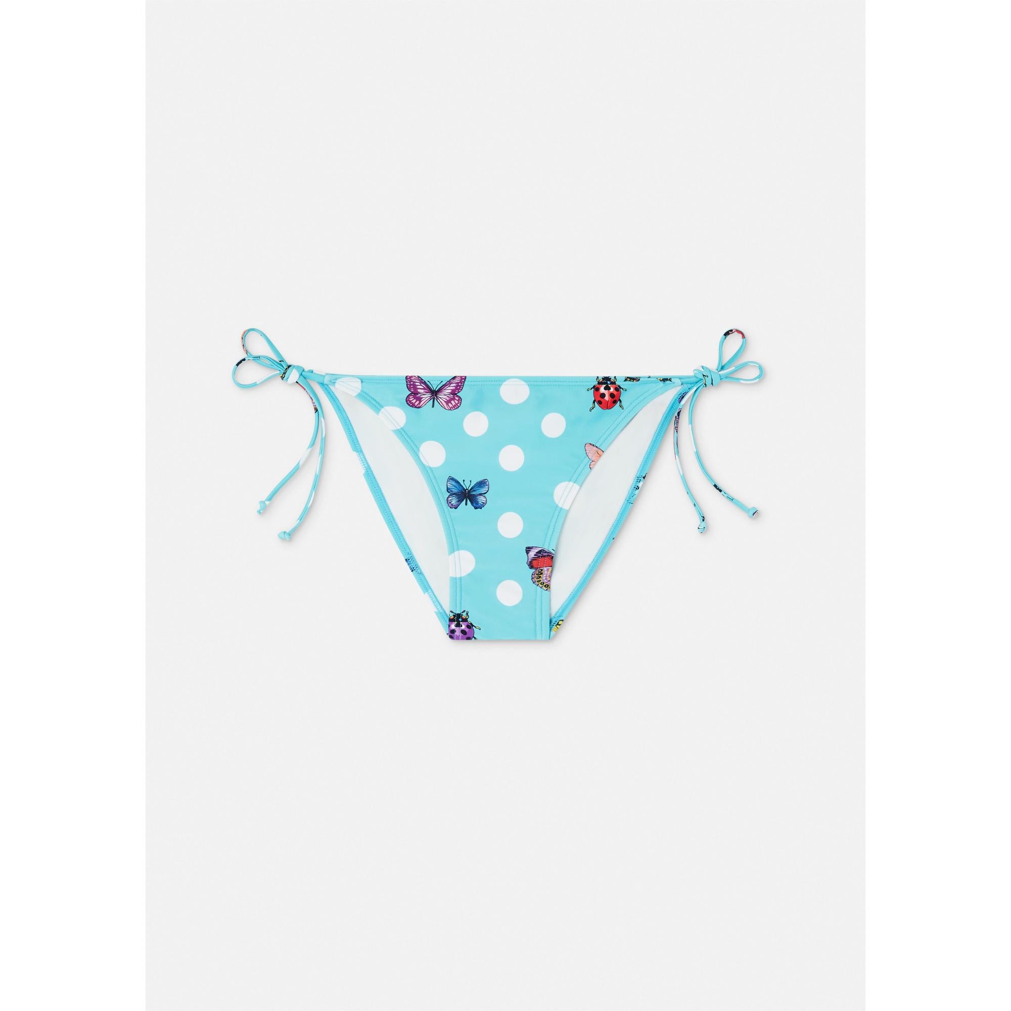 Women Butterflies Bikini Bottoms - Blue