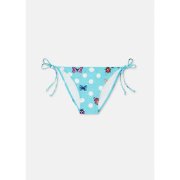 Women Butterflies Bikini Bottoms - Blue
