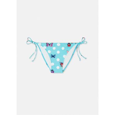 Women Butterflies Bikini Bottoms - Blue