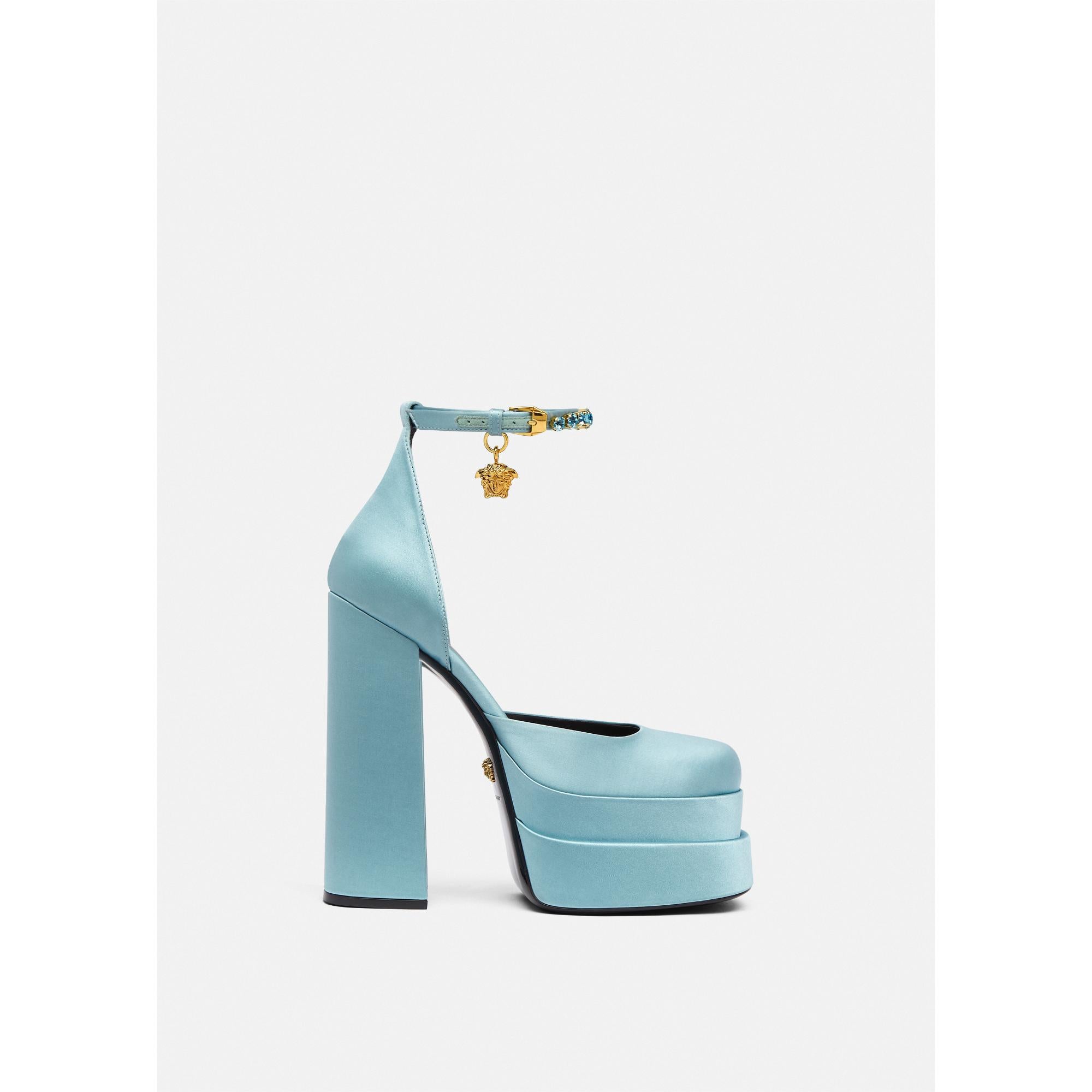 Women Aevitas Platform Pumps 155 mm - Blue