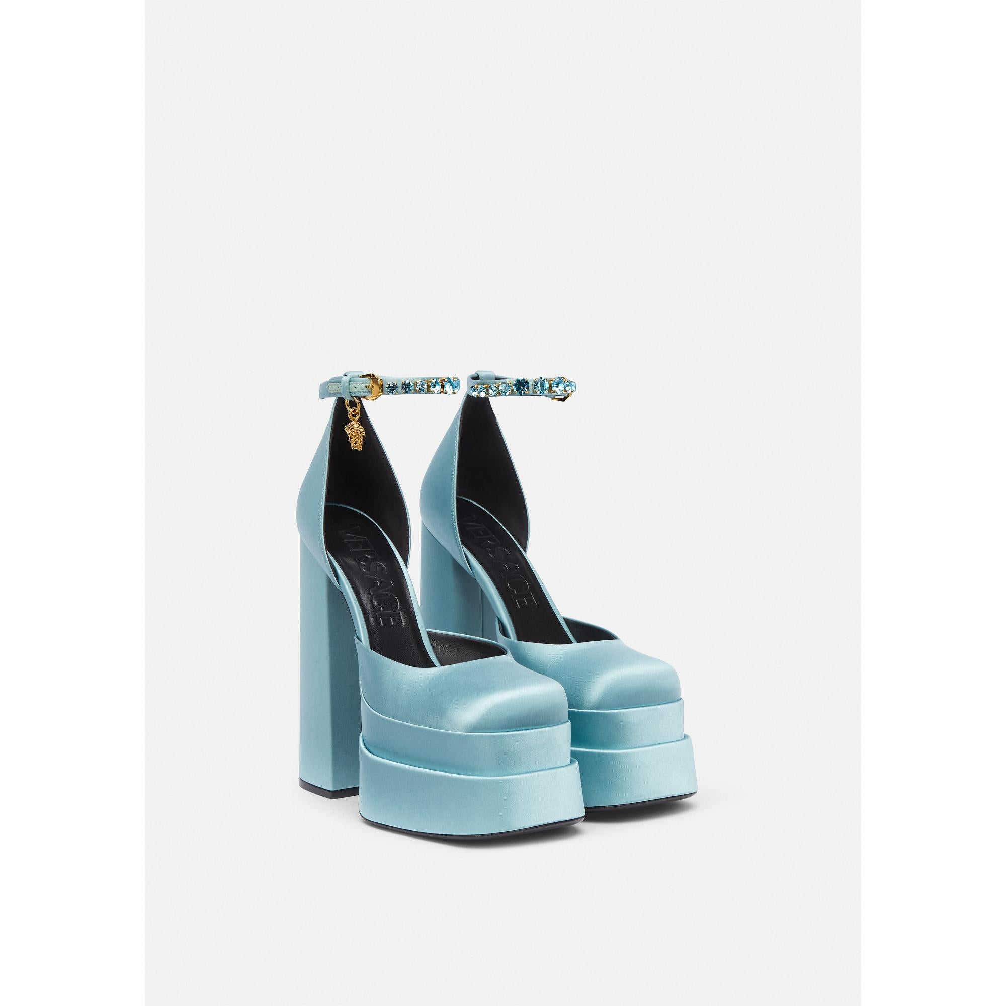 Women Aevitas Platform Pumps 155 mm - Blue