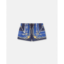 Men Versace Nautical Swim Shorts - Blue