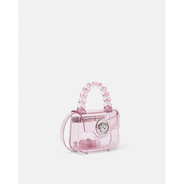 Women La Medusa Transparent Mini Bag - Pink