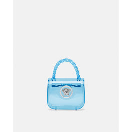Women La Medusa Transparent Mini Bag - Blue