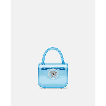 Women La Medusa Transparent Mini Bag - Blue