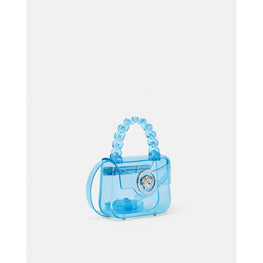 Women La Medusa Transparent Mini Bag - Blue