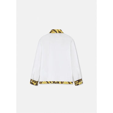 Men Barocco Kids Shirt - White