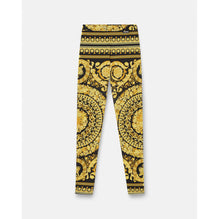 Women Barocco Leggings - Black