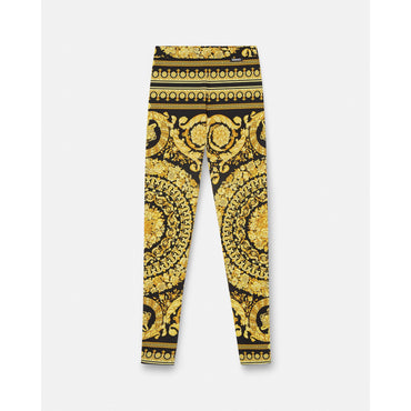 Women Barocco Leggings - Black