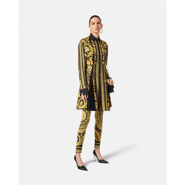 Women Barocco Leggings - Black
