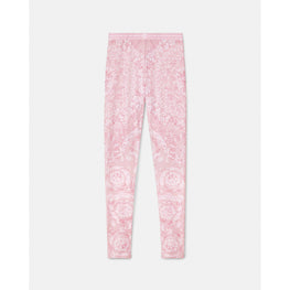 Women Barocco Leggings - Pink