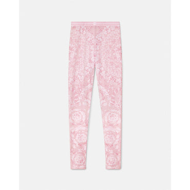 Women Barocco Leggings - Pink