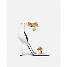 Women Chain Sandals 110 mm - White