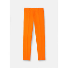 Men Tailored Formal Trousers - Orange