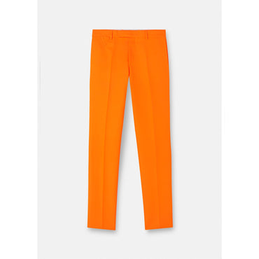 Men Tailored Formal Trousers - Orange