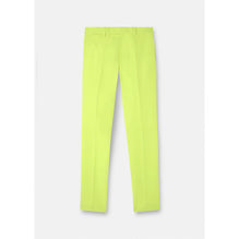 Men Tailored Formal Trousers - Yellow