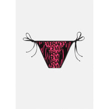 Women Versace Allover Reversible Bikini Bottoms - Pink