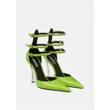 Women Pin-Point Spiked Pumps 110 mm - Green