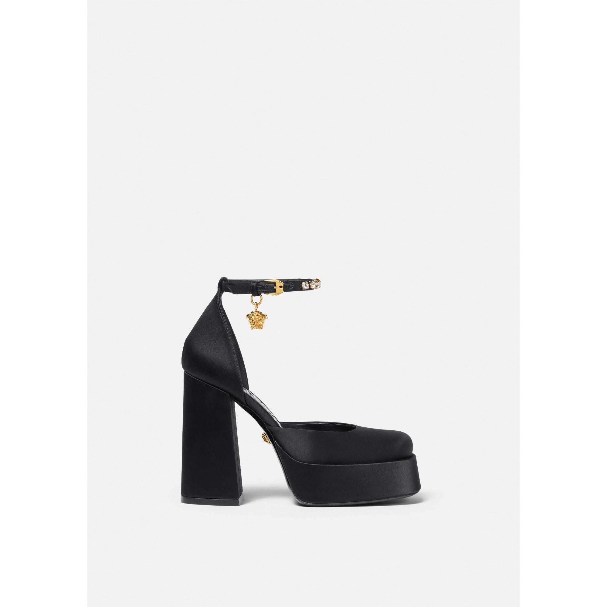 Women Aevitas Single Platform Pumps 120 mm - Black