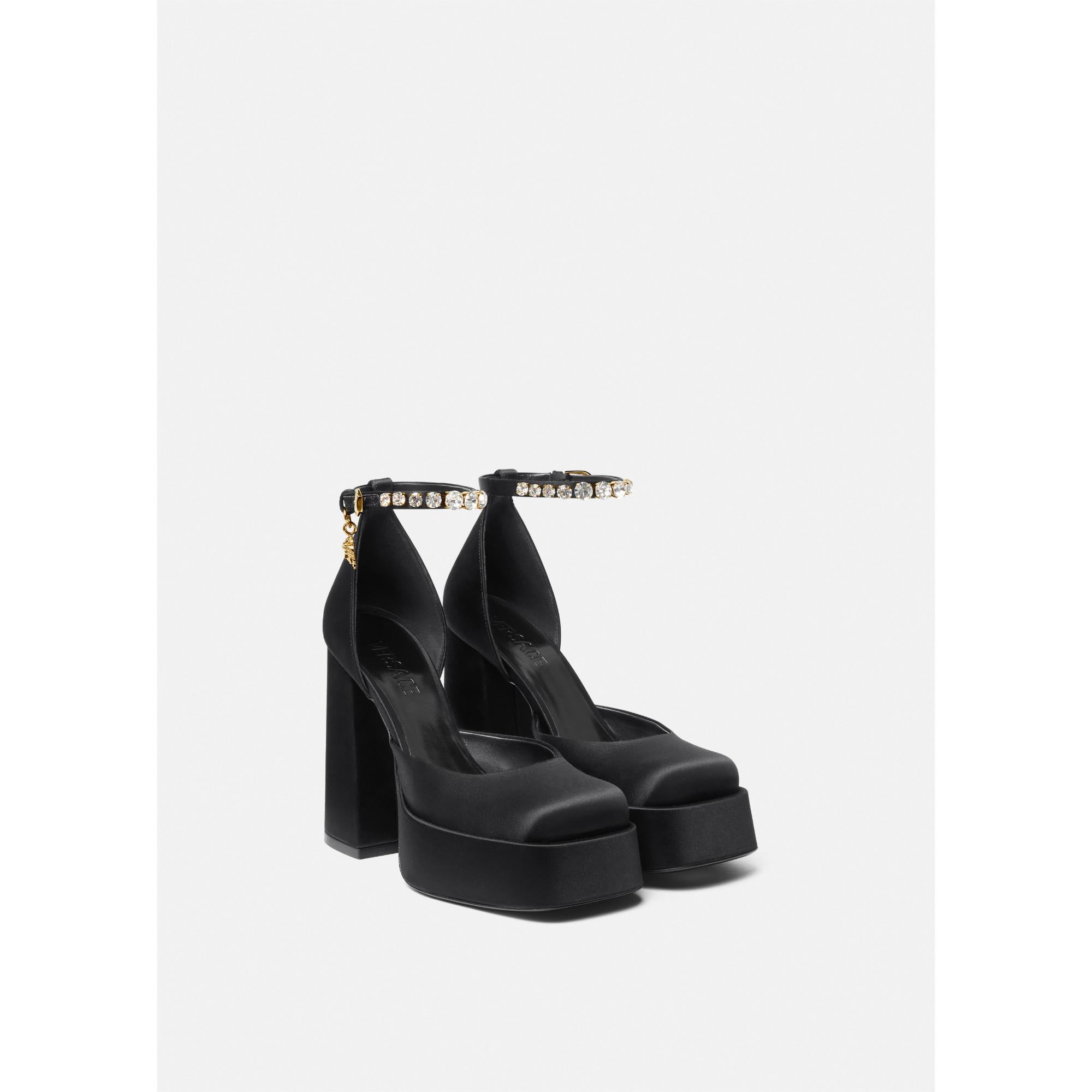 Women Aevitas Single Platform Pumps 120 mm - Black