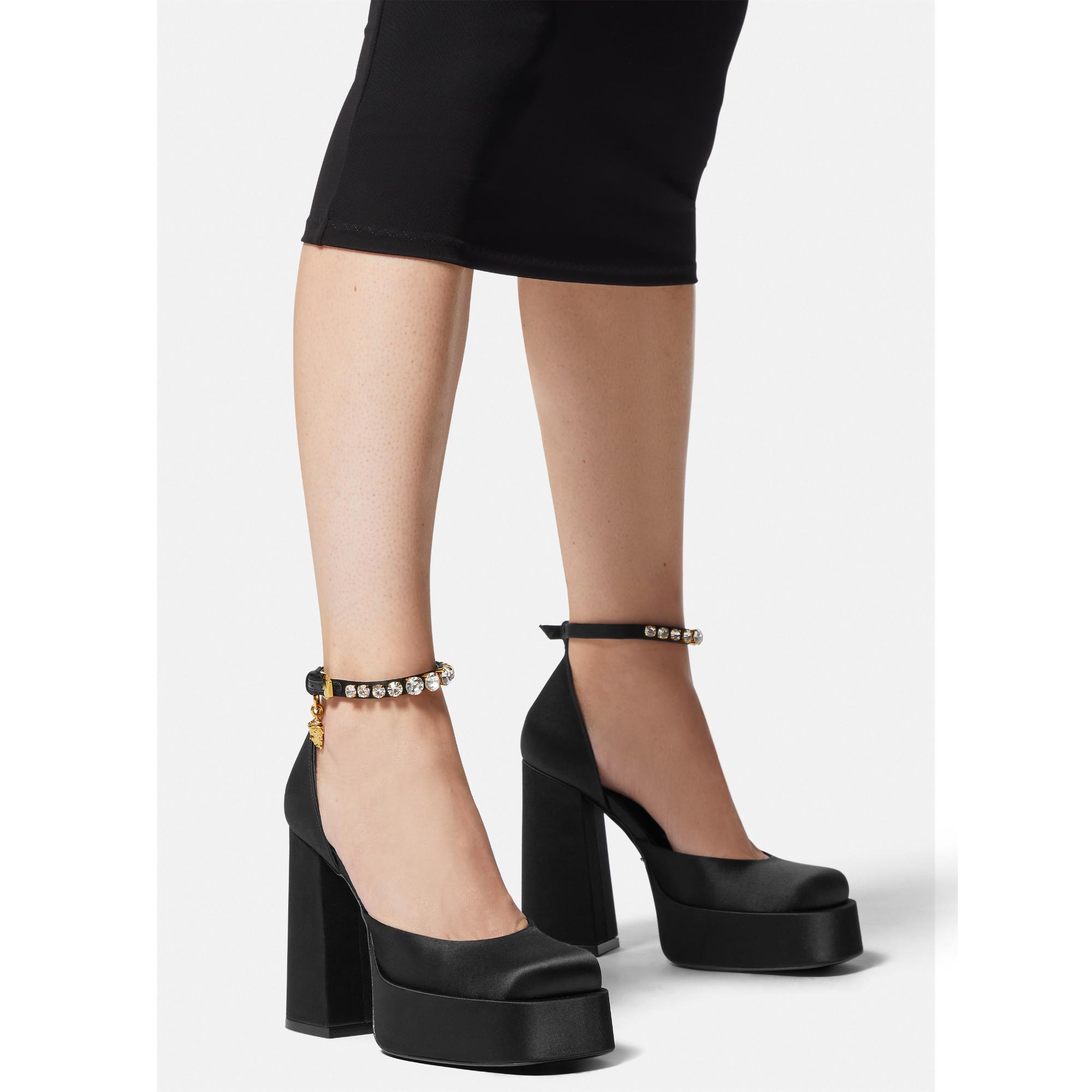 Women Aevitas Single Platform Pumps 120 mm - Black