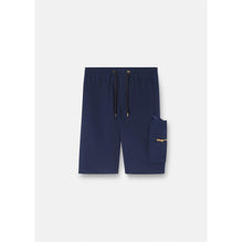 Men Cargo Shorts - Navy