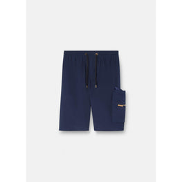Men Cargo Shorts - Navy