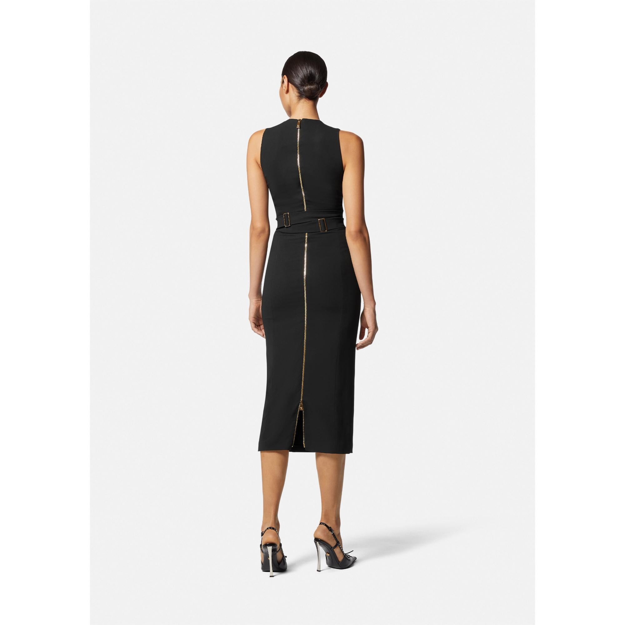 Women Medusa '95 Midi Dress - Black