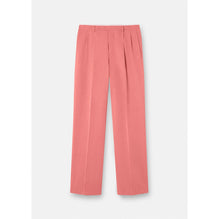 Men Wide Leg Formal Trousers - Pink