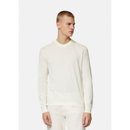 Men La Greca Jumper - Ivory