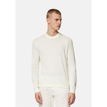 Men La Greca Jumper - Ivory
