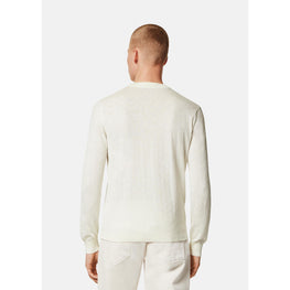 Men La Greca Jumper - Ivory