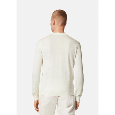 Men La Greca Jumper - Ivory