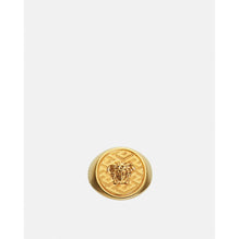 Men La Greca Medusa Ring - Gold