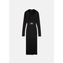 Women Medusa '95 Hoodie Midi Dress - Black
