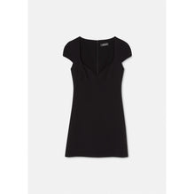 Women Shift Mini Dress - Black