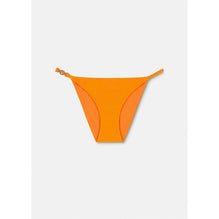 Women Versace Allover Invisible Bikini Bottoms - Orange