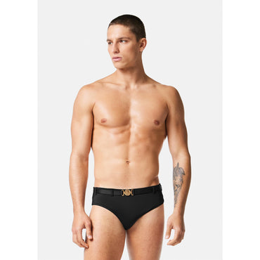 Men Medusa Biggie Swim Briefs - Black