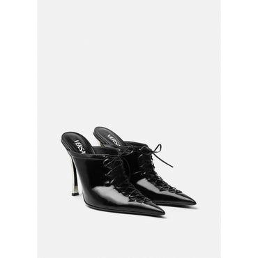 Women Pin-Point Mules 110 mm - Black