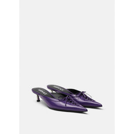 Women Pin-Point Mules 40 mm - Purple