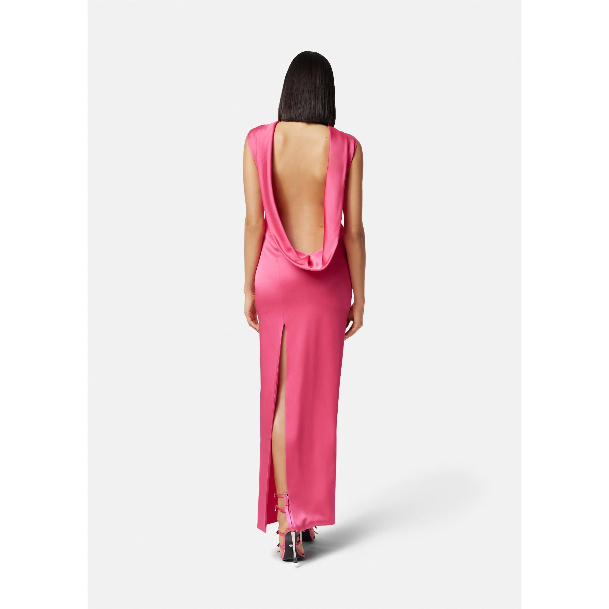Women Long Dress - Pink