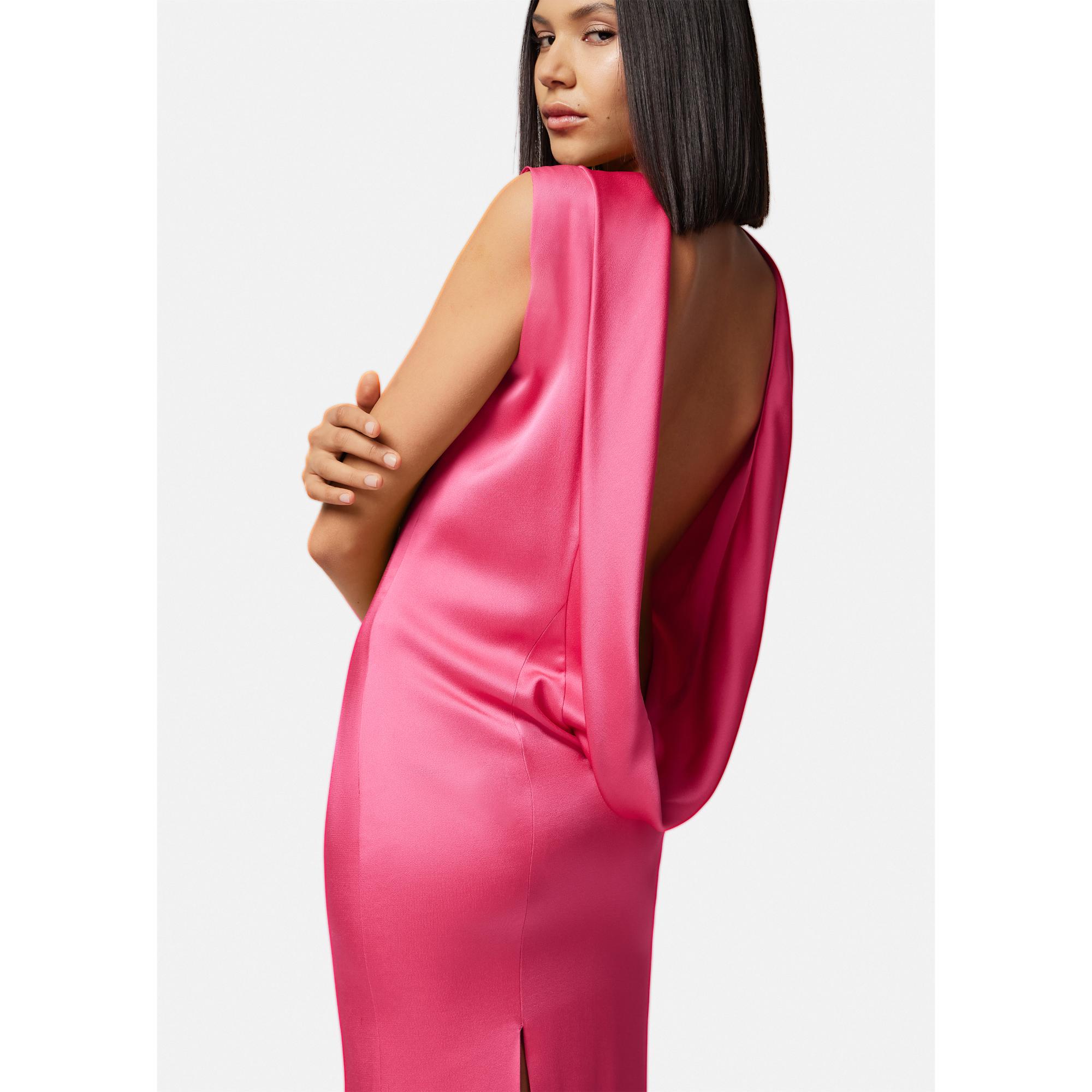 Women Long Dress - Pink