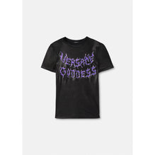 Women Versace Goddess T-Shirt - Black