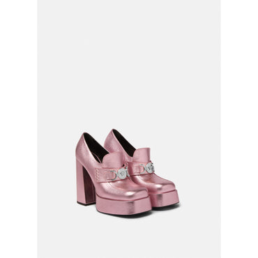 Women Medusa '95 Metallic Platform Pumps 120 mm - Pink