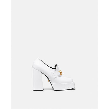 Women Medusa '95 Platform Pumps 120 mm - White