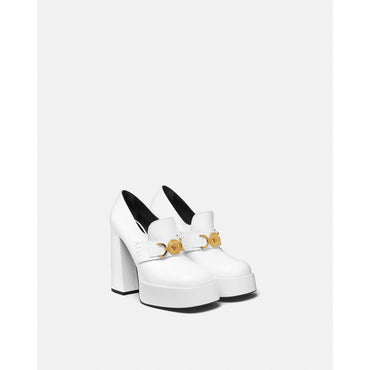 Women Medusa '95 Platform Pumps 120 mm - White