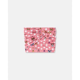 Women Butterflies Mini Skirt Cover-Up - Pink